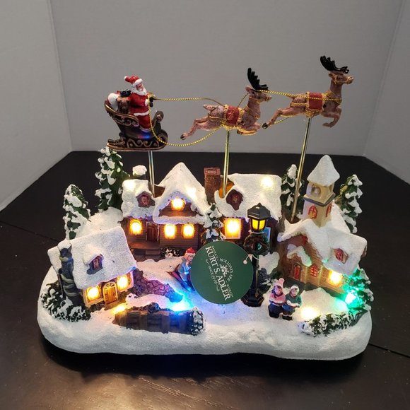 Kurt S. Adler Light Up Musical Santa Reindeer motion - Picture 6 of 10
